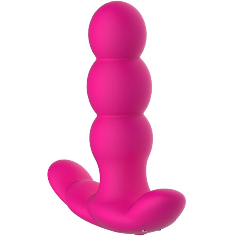 NALONE - PEARL ANAL VIBRATOR WITH BLACK REMOTE CONTROL
