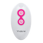 NALONE - PEARL ANAL VIBRATOR WITH BLACK REMOTE CONTROL