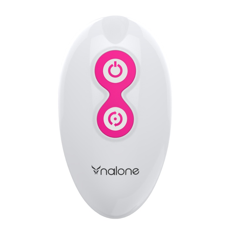 NALONE - PEARL ANAL VIBRATOR WITH BLACK REMOTE CONTROL
