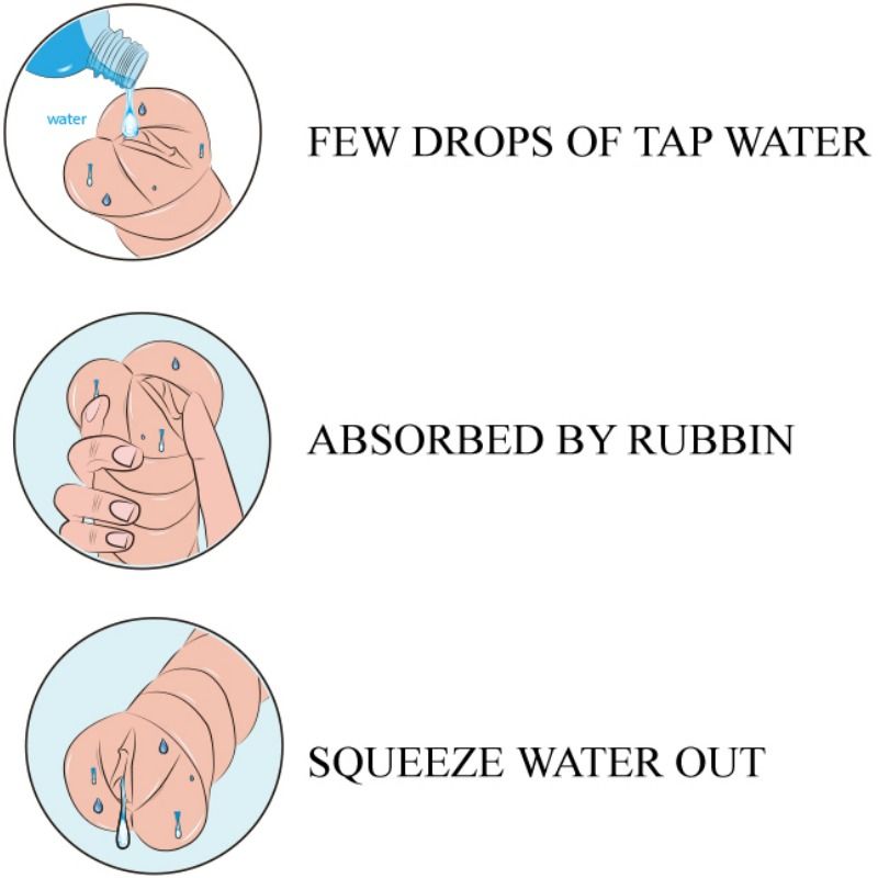 CRAZY BULL - MASTURBATEUR À PEAU AQUATIQUE MODÈLE VAGIN 3