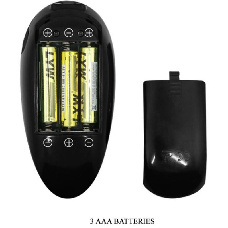 PRETTY LOVE - VITO STRAP-ON WITH HOLLOW DILDO AND VIBRATION 17.3 CM