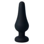 INTENSE - PIPO L BLACK SILICONE 13 CM ANAL PLUG