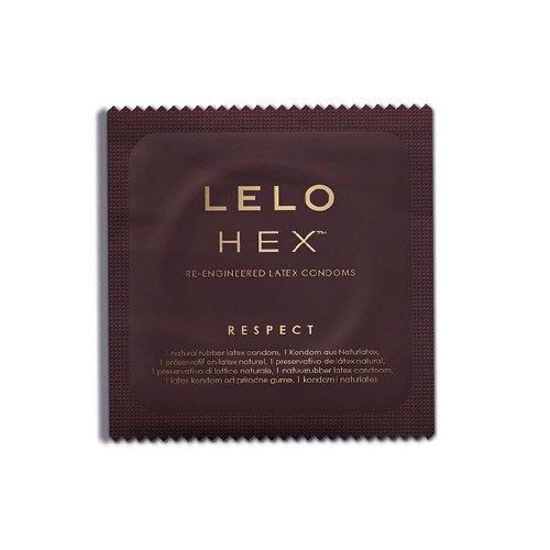 LELO - HEX RESPECT XL PRÉSERVATIFS, PAQUET DE 12