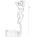 PASSION - WOMAN BS017 BODYSTOCKING NERO TAGLIA UNICA