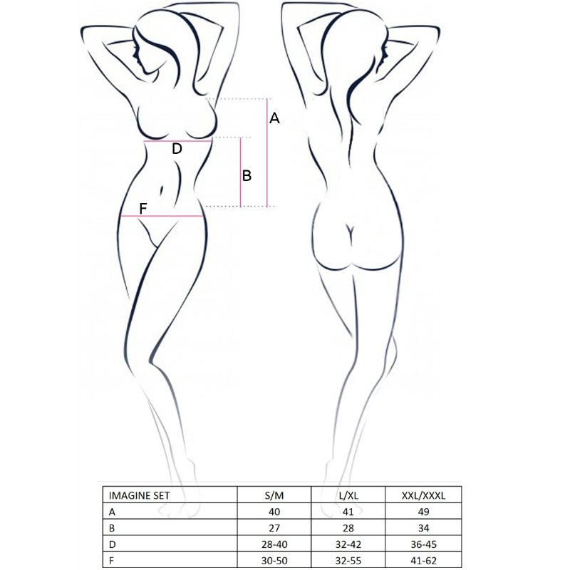 PASSION - IMAGINE ENSEMBLE FEMME TAILLE S/M