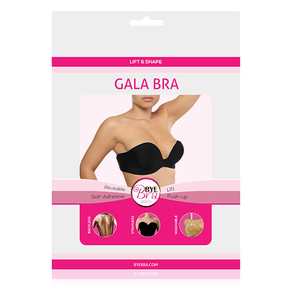 BYE-BRA - GALA BLACK B-CUP BRA
