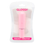 GLOSSY - PINK POCKET VIBRATOR