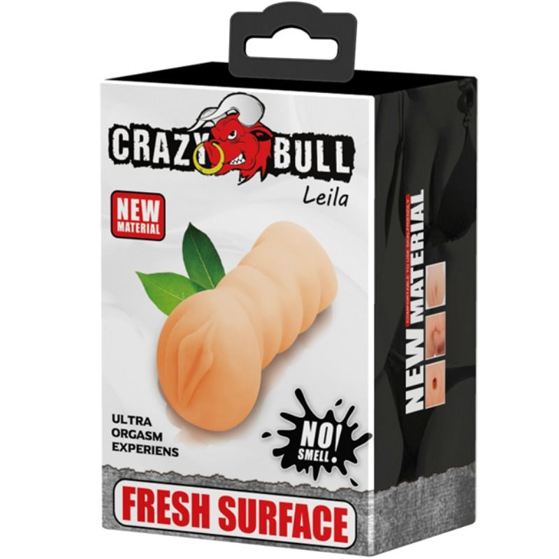 CRAZY BULL - MASTURBADOR LEILA VAGIN 13,5 CM