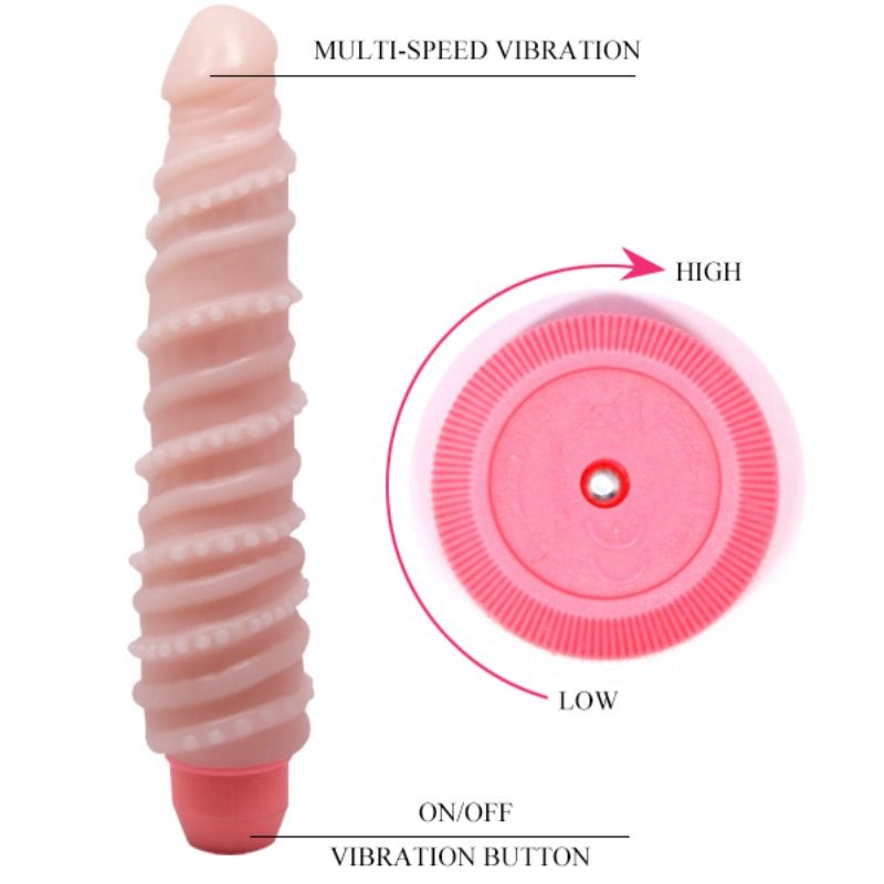 BAILE - FLEXI VIBE VIBRATEUR SENSUEL À SPIRALE 19,5 CM
