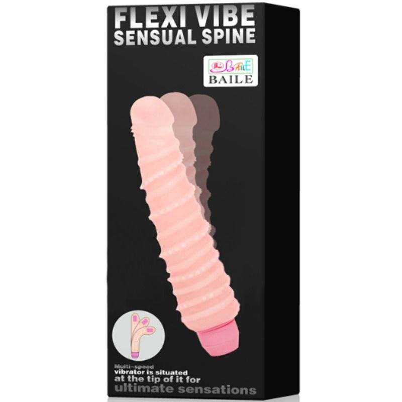 BAILE - FLEXI VIBE VIBRATEUR SENSUEL À SPIRALE 19,5 CM