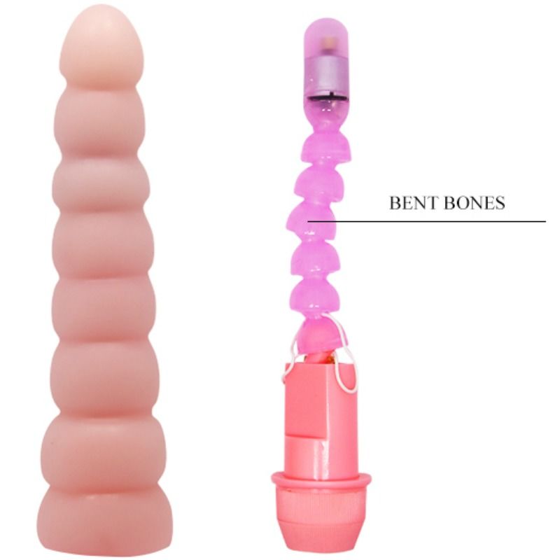 BAILE - FLEXI VIBE VIBRATEUR FLEXIBLE SENSUEL À COLONNE VERTÉBRALE 19 CM