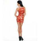 ME-SEDUCE - Robe rouge GWEN Taille S/M