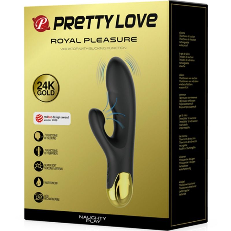 PRETTY LOVE - GIOCO INTELLIGENTE E NAUGHTY CON VIBRAZIONE E ASPIRAZIONE