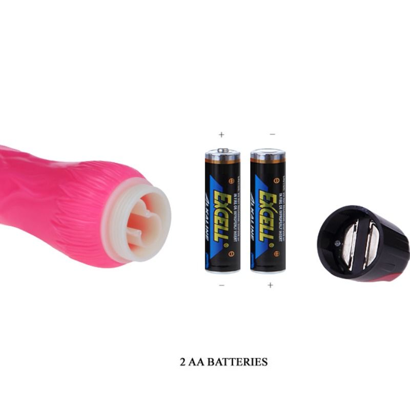BAILE - DAAPLY PLEASURE VIBRATEUR ROSE MULTIVITESSE