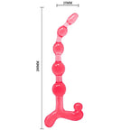 BAILE - FLEXIBLE RED TWIST ANAL BALLS