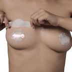 BYE-BRA - BREAST VOLUMIZER + SILK NIPPLE COVERS F/H CUP