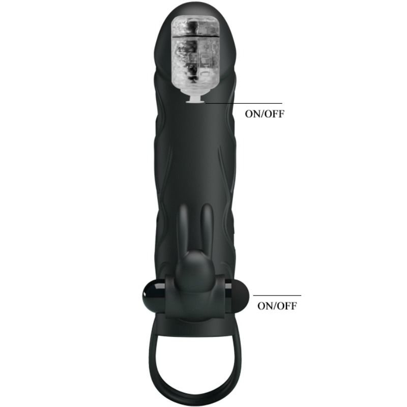 PRETTY LOVE - 14 CM 2.0 VIBRATING SILICONE COVER