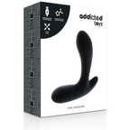 ADDICTED TOYS - MASSAGGIATORE ANALE VIBRAZIONE NERA