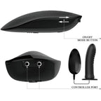 JOLI AMOUR - ABBASBAILEA LOVE MYRON STRAP-ON AVEC VIBRATION ET GODEMICHET CREUX