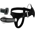 JOLI AMOUR - ABBASBAILEA LOVE MYRON STRAP-ON AVEC VIBRATION ET GODEMICHET CREUX