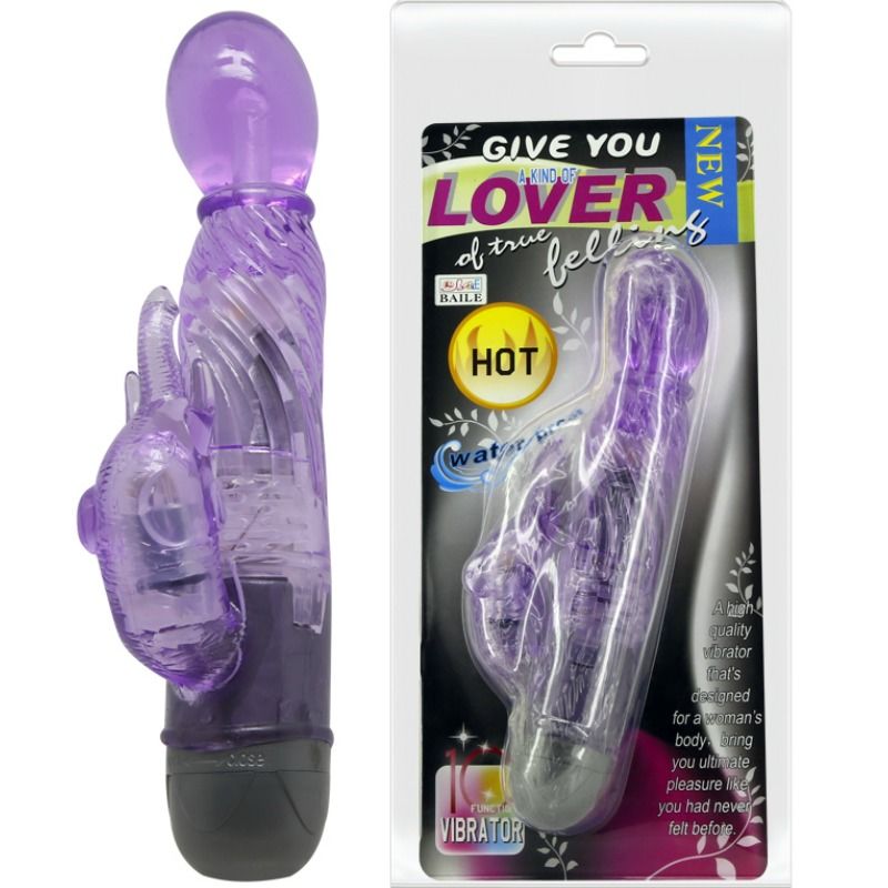 BAILE - OFFREZ-VOUS UN VIBRATEUR D'AMOUR AVEC LE LILAC RABBIT 10 MODES