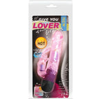 BAILE - TREAT YOURSELF TO THE LOVER VIBRATOR WITH PINK RABBIT