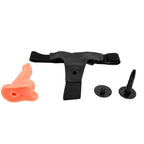 BAILE - HARNAIS AVEC PÉNIS RÉALISTE ET CULOTTE AJUSTABLE ULTRA PASSIONNANTE 15,5 CM