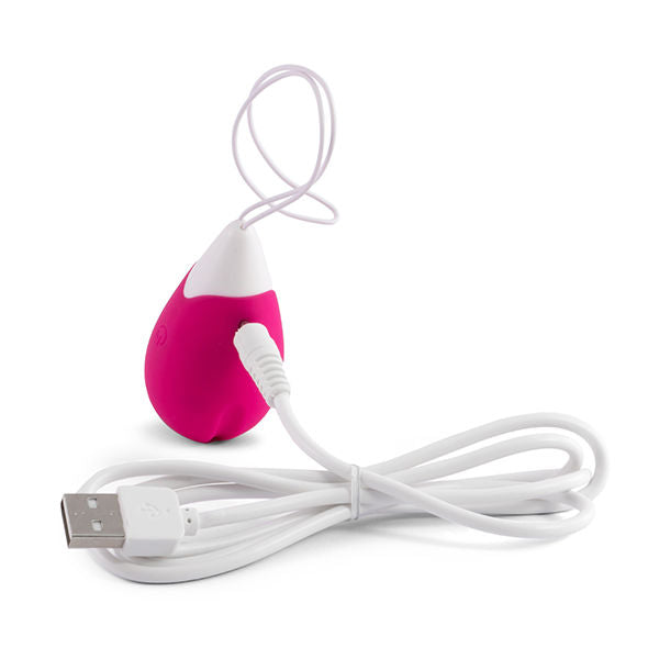 VIBRATEUR INTENSE - PINK JAN EGG AVEC TÉLÉCOMMANDE