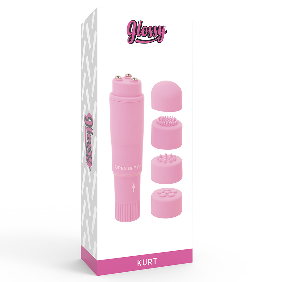 GLOSSY - ROSE POCHE KURT MASSAGER