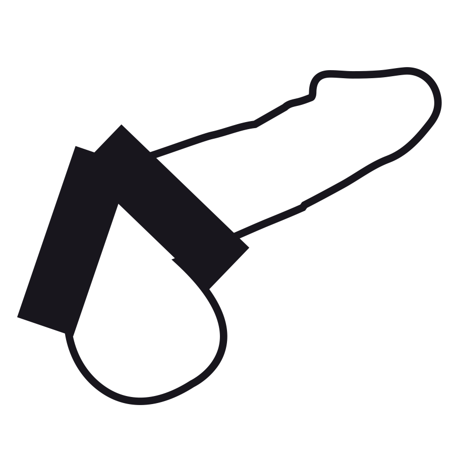 DARKNESS - ANNEAU PÉNAL DOUBLE FLEXIBLE