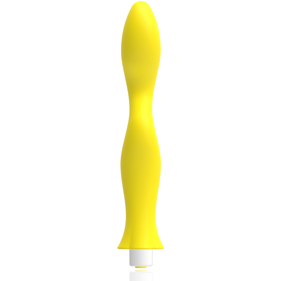 G-SPOT - VIBRATEUR G-SPOT JAUNE GAVYN