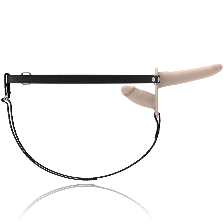 HARNAIS DE SOUMISSION FÉTICHISTE - DOUBLE PÉNÉTRATION DE LA CHAIR