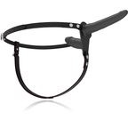 HARNAIS DE SOUMISSION FÉTICHISTE - DOUBLE PÉNÉTRATION NOIRE