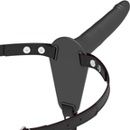 FETISH SUBMISSIVE HARNESS - SILICONE NERO 15 CM