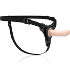 Harnais de soumission fétichiste - Silicone chair point G 12,5 cm