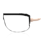 Harnais de soumission fétichiste - Silicone chair réaliste 16 cm