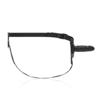 Harnais de soumission fétichiste - Silicone noir réaliste 15 cm