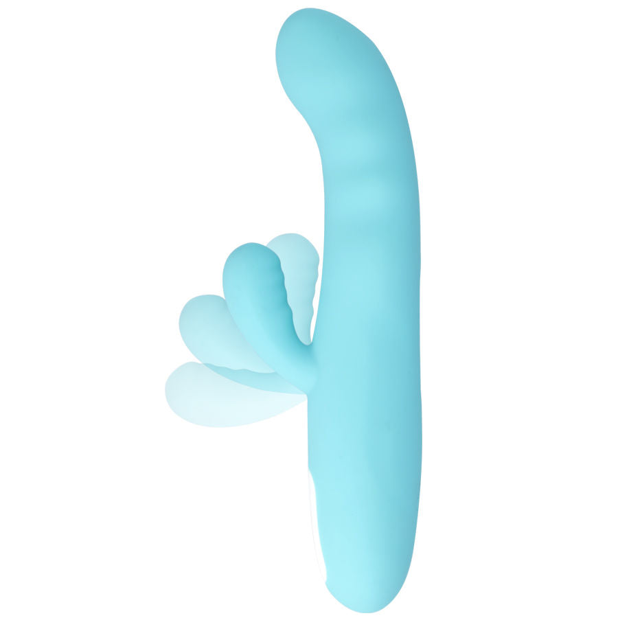 MIA - TURQUOISE BLUE EIFFEL ROTATING VIBRATOR