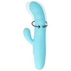 MIA - TURQUOISE BLUE EIFFEL ROTATING VIBRATOR