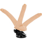 BASECOCK - ARTICULATING VIBRATOR WITH NATURAL REMOTE CONTROL 18.5 CM -OR- 4 CM