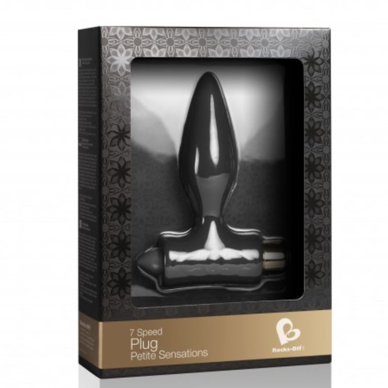 ROCKS-OFF - PETITE SENSATIONS BEGINNER BUTTER PLUG - NOIR
