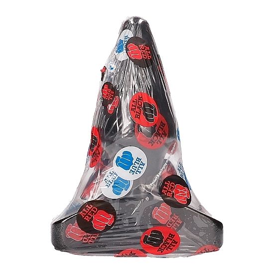 ALL BLACK - 16 CM BUTTER PLUG