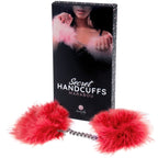 JEU SECRET - MENOTTES EN MARABOU ROUGE