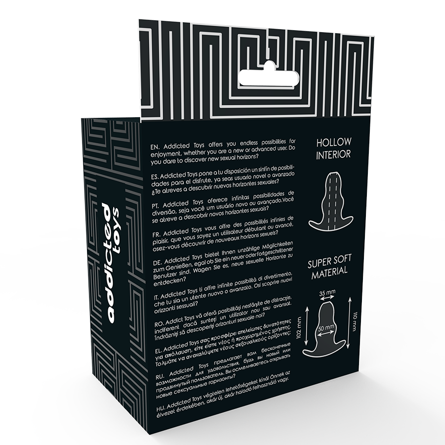 ADDICTED TOYS - MEDIUM 11 CM ANAL DILATOR - TRANSPARENT