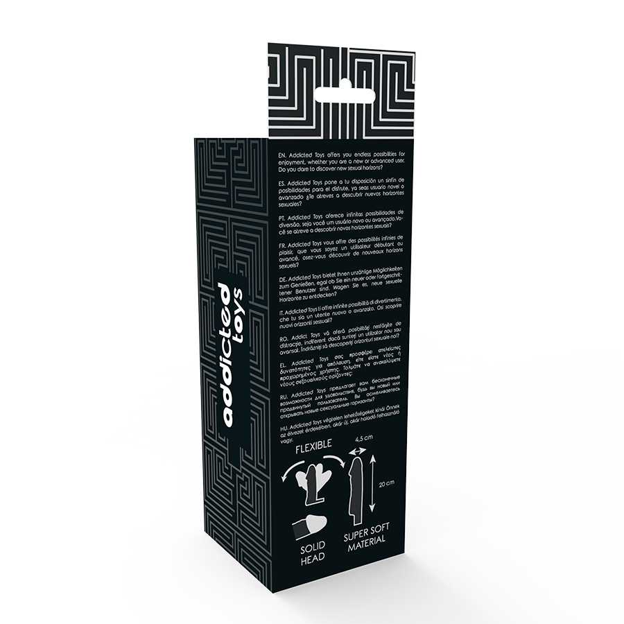 ADDICTED TOYS - TRANSPARENT DONG EXTENSION