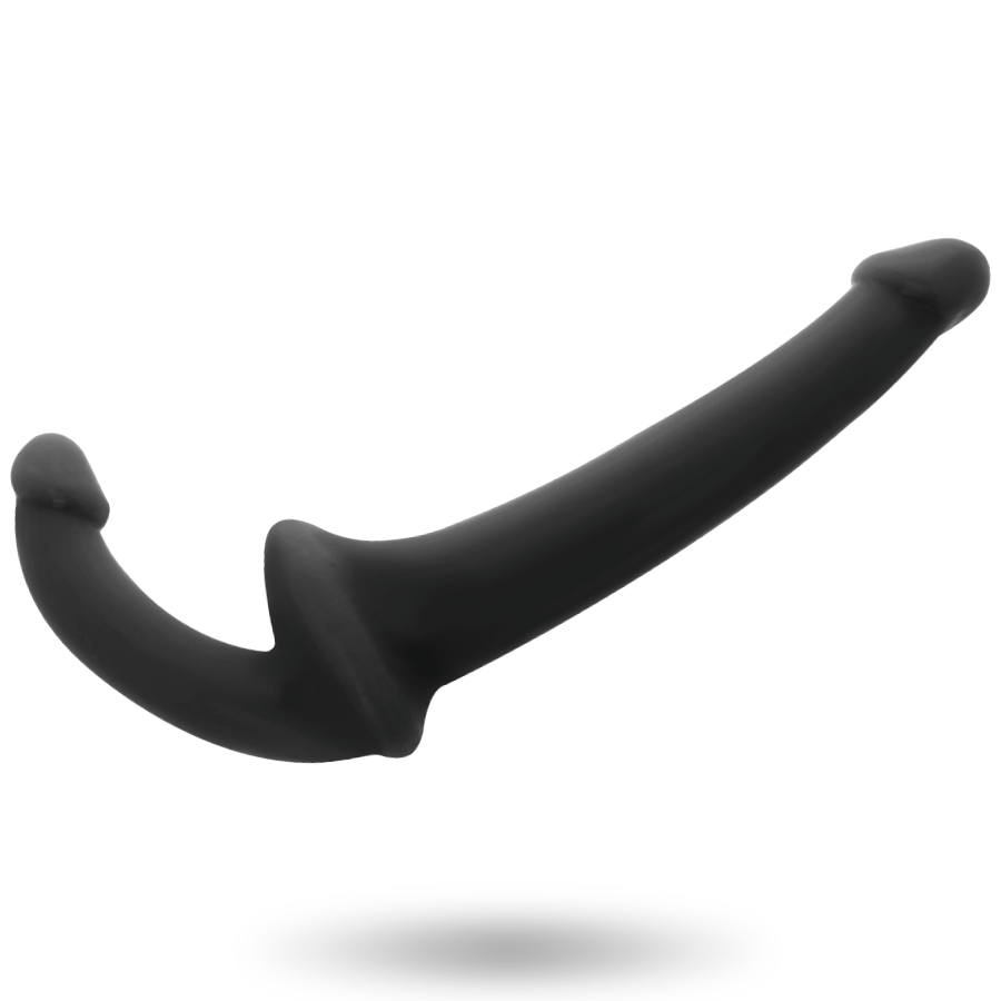 ADDICTED TOYS - BLACK NON-SUBMISSION RNA DILDO