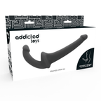 ADDICTED TOYS - BLACK NON-SUBMISSION RNA DILDO