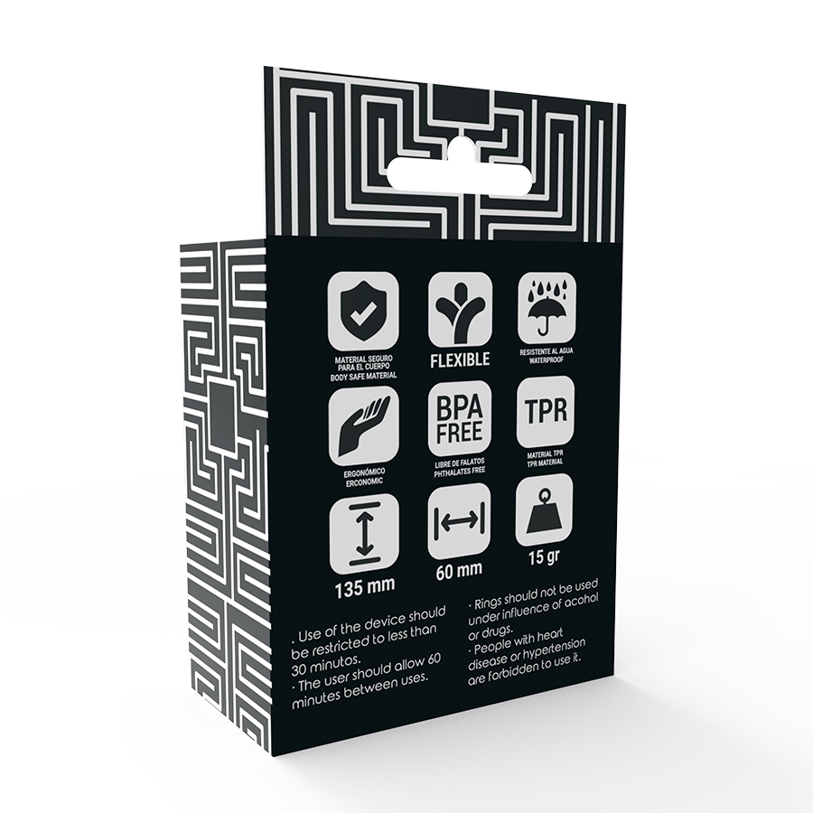 ADDICTED TOYS - COCK RING SET - SMOKING