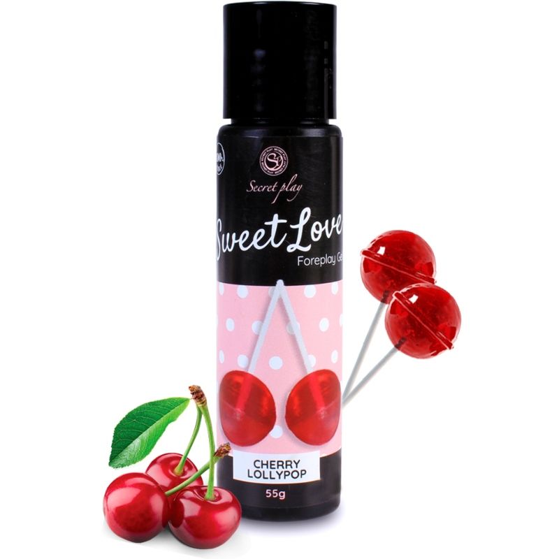 SECRETPLAY - SWEET LOVE CHERRY LOLLIPOP GEL 60 ML