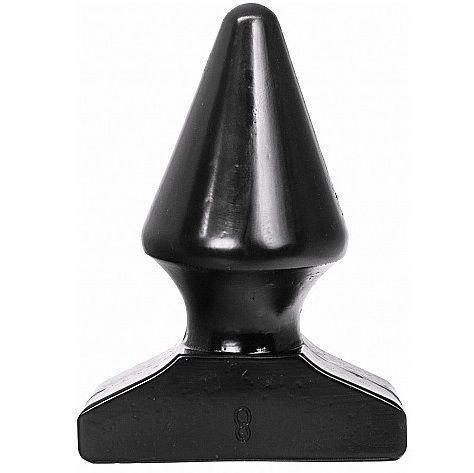 ALL BLACK - 17 CM BUTTER PLUG